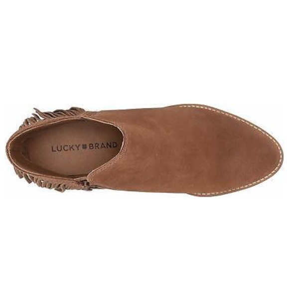 Lucky Brand Womens Freedah Closed ToeAnkle Chelsea - Picture 13 of 14